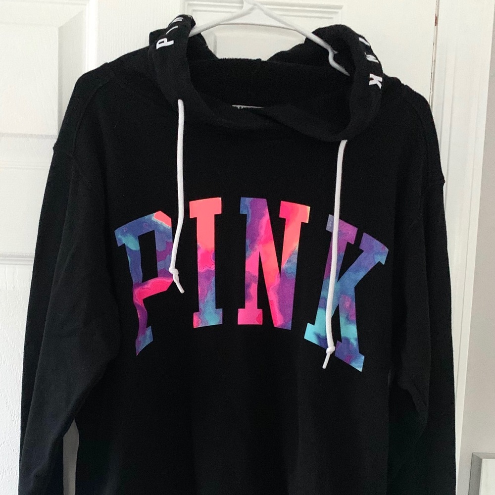 PINK Tie Dye Hoodie